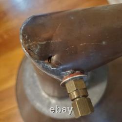 Antique Copper Moonshine Still Hand Made 23 x 10 1/2