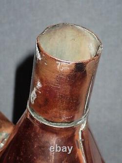 Antique Copper Moonshine Still Stove Top Sized Prohibition Era Museum Quality