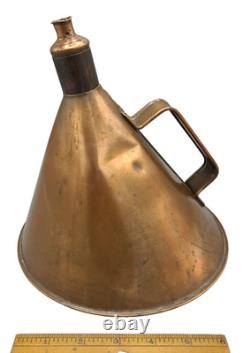 Antique Copper Moonshine Still Stove Top Sized Prohibition Era With LID