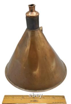 Antique Copper Moonshine Still Stove Top Sized Prohibition Era With LID