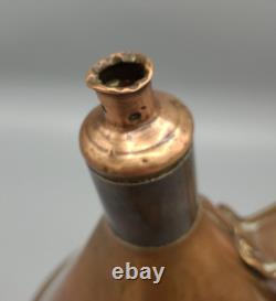 Antique Copper Moonshine Still Stove Top Sized Prohibition Era With LID