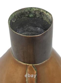 Antique Copper Moonshine Still Stove Top Sized Prohibition Era With LID