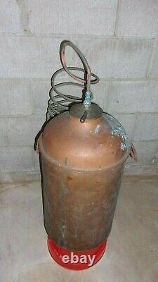 Antique Copper Moonshine Still with Coil EMPTY Larger Size