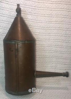 Antique Copper Moonshine Whiskey Still Piece Part Valve Spout Bar Decor Rare