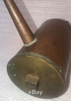 Antique Copper Moonshine Whiskey Still Piece Part Valve Spout Bar Decor Rare