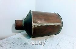 Antique Copper Moonshine Whiskey Still Pot Vessel Container