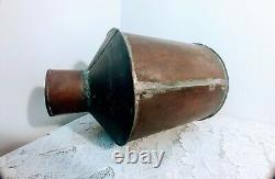 Antique Copper Moonshine Whiskey Still Pot Vessel Container