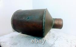 Antique Copper Moonshine Whiskey Still Pot Vessel Container