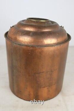 Antique Copper Water Barrel Kettle Piece from Whiskey Still Moonshine Distilling