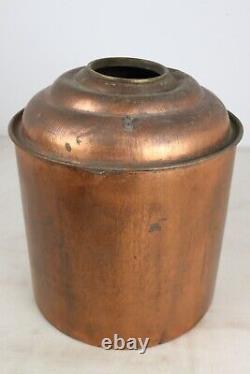 Antique Copper Water Barrel Kettle Piece from Whiskey Still Moonshine Distilling