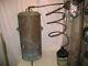 Antique Extra Large Copper Moonshine Still Withcoil Moonshine Jug-a Man Cave Must