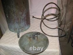 Antique EXTRA LARGE Copper Moonshine Still withCoil Moonshine Jug-A MAN CAVE MUST