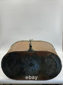 Antique Large Copper Moonshine Still Whiskey Threaded Top