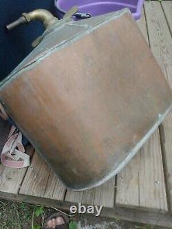 Antique Moonshine Copper Still Thumper 5 gallon very good condition