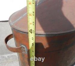 Antique Oval Copper Moonshine Still