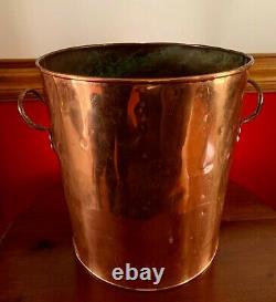 Antique Primitive Large 14 Copper Stock Pot Steamer Still Moonshine Whiskey