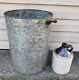 Antique Vintage Copper Moonshine Still Distiller Pot & Old Stoneware Whiskey Jug