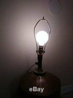 Antique Vintage Copper Moonshine Still Electric Lamp Light