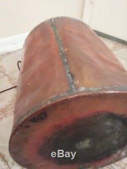 Antique Vintage Copper Moonshine Still Electric Lamp Light