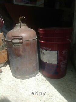 Antique Vintage Copper Moonshine Still Pot Boiler Threaded Top