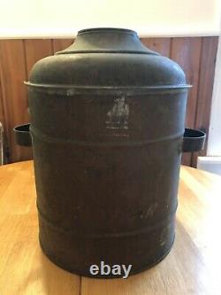 Antique Vintage Copper Moonshine Still Pot Boiler Threaded Top