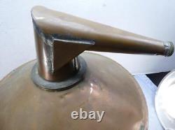 Antique Vintage Copper Moonshine Still Pot Boiler Threaded Top with Spout