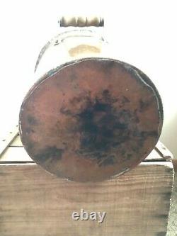 Antique Vintage Copper Moonshine Still Pot. Threaded Top 5 Gallons. NO LEAKS