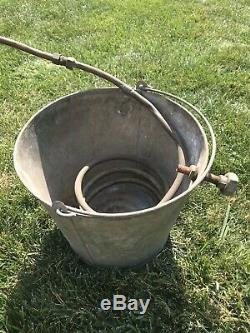 Antique Vintage Copper Moonshine Whiskey Still, Coil, Bucket