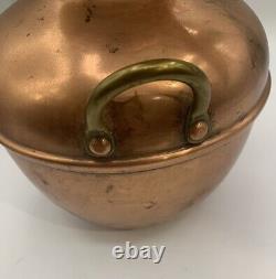 Antique Vintage E. H. Sargent Copper Moonshine Still Pot