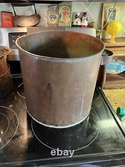 Antique copper moonshine still