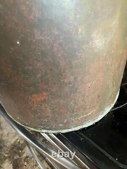 Antique copper moonshine still