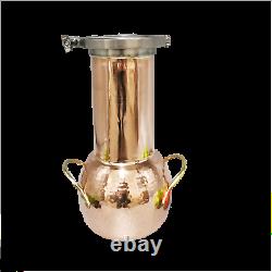 Artisan Style 3L Copper Pot Still For Making Essencial Oil Moonshine Gin Whisky