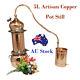Artisan Style 5l Copper Pot Still For Making Essencial Oil Moonshine Gin Whisky