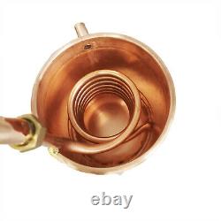 Artisan Style 5L Copper Pot Still For Making Essencial Oil Moonshine Gin Whisky