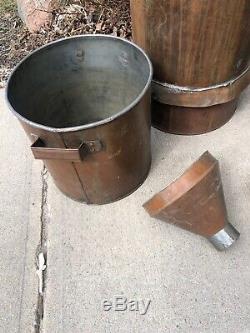 Awesome Antique Copper Moonshine Still