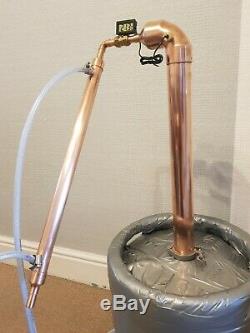 Beer KEG STILL Kit 2 inch Copper Pipe Moonshine Pot Still Column