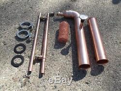 Beer Keg ELBOW Kit 2 inch Copper Moonshine Still Column reflux with 1' extension