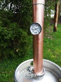 Beer Keg ELBOW Kit 2 inch Copper Pipe Moonshine Still Pot Still Column reflux