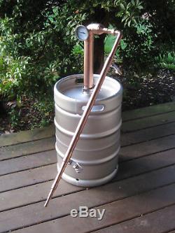 Beer Keg Kit 2 inch Copper Pipe Moonshine Pot Still Column