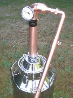 Beer Keg Kit 2 inch Copper Pipe Moonshine Pot Still Column