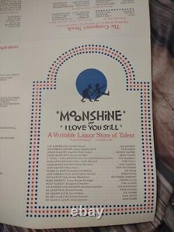 Bohemian Grove/Club 1975 Low Jinks Performance Poster Of MOONSHINE or I STILL