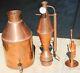 Brand New 10 Gallon Copper Alcohol Moonshine Still With Expansion Joint & Parrot