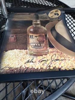 Casey's Cut 92 Proof Spirit Moonshine from Casey Jones Distillery Signed Poster