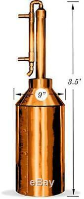 Clawhammer Supply 5 Gallon Copper Moonshine Diy Still Kit. Made In The Usa