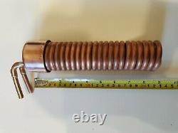 Coil condenser copper moonshine pot reflux still