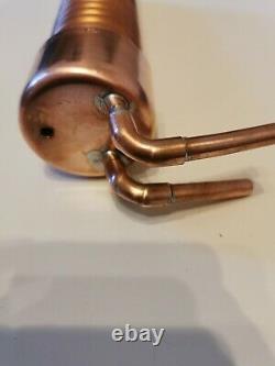 Coil condenser copper moonshine pot reflux still