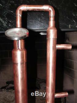 Copper Alcohol Moonshine Ethanol Still E-85 Reflux 5 Gallon Stainless Boiler