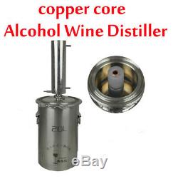 Copper Core Alcohol W-ine Distiller Moonshine Still Brandy W-ine Distillation