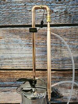 Copper Distiller 9l 22mm diameter Pot Still moonshine spirits alcohol