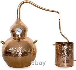 Copper Moonshine Still 5 Gallon Copper Stills for Distilling Moonshine Home